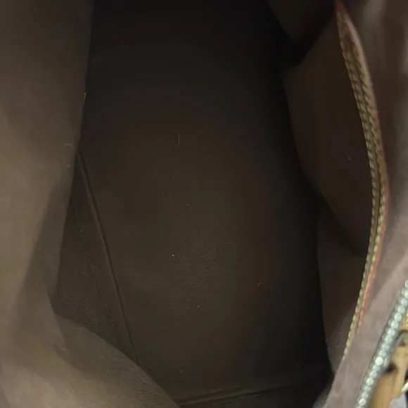 Louis Vuitton Brown Monogram Satchel Bag - Picture 9 of 9